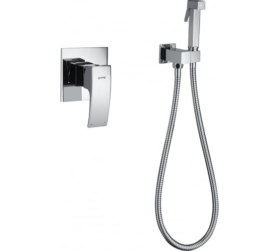 Изображение товара Смеситель для биде Gappo G7207 с гигиенический лейкой, хром 544176