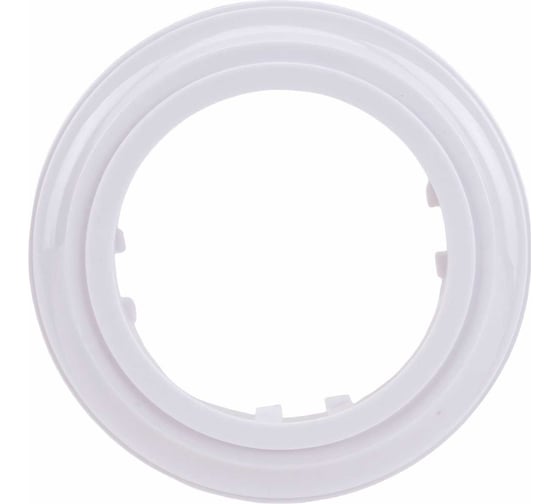 Изображение товара 1-постовая рамка LK Studio круглая, белая, LK Vintage-Classic 889104-1