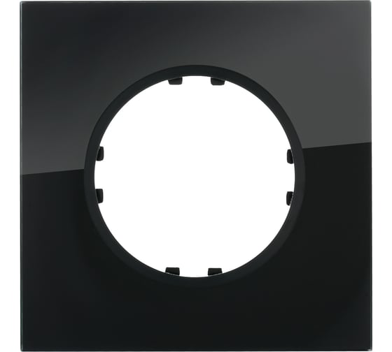 Изображение товара 1-постовая рамка LK Studio квадратная из натурального темного стекла LK Vintage 884110-1