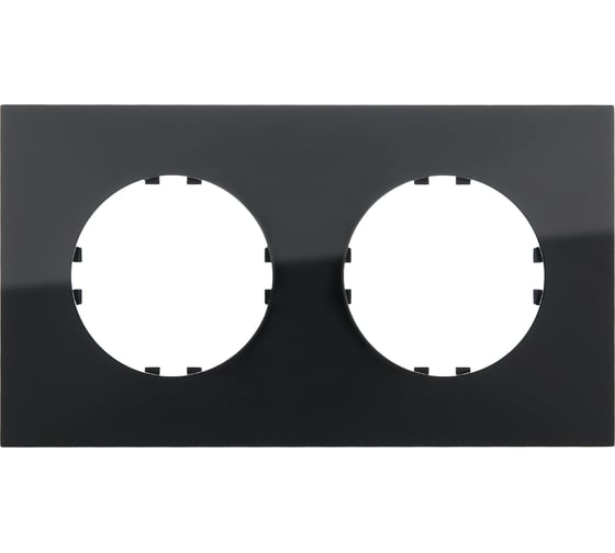 Изображение товара 2-постовая рамка LK Studio квадратная, черная, LK Vintage-Quadro 884208-1