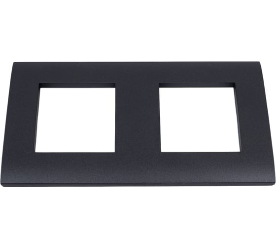 Изображение товара 2-постовая рамка LK Studio, черный бархат, LK45 854208-1