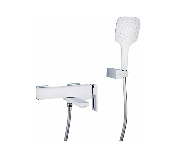 Изображение товара Смеситель для ванны Gappo G3217-8 белый, хром 544089