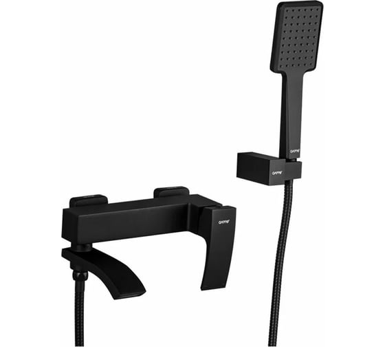 Изображение товара Смеситель для ванны Gappo 35к G3207-6 черный 549392