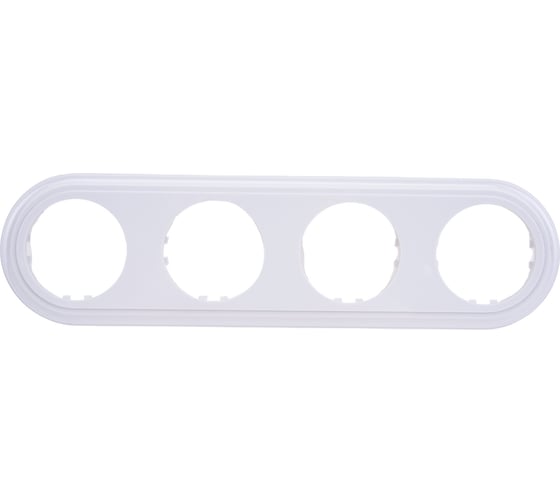 Изображение товара 4-постовая рамка LK Studio круглая, белая, LK Vintage-Classic 889404-1