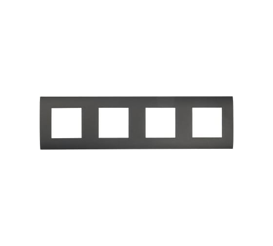 Изображение товара 4-постовая рамка LK Studio, черный бархат, LK45 854408-1