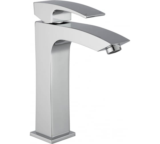 Изображение товара Смеситель для умывальника Gappo 35к G1007-72 высокий, литой, п/гайку, хром 546123