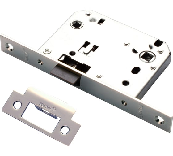 Изображение товара Сантехническая защелка Ренц пластиковый язычок, никель матовый INLB 2070 plastic SN