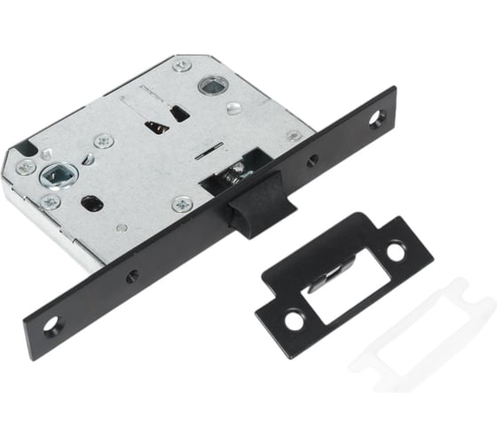 Изображение товара Сантехническая защелка Ренц пластиковый язычок, черный INLB 2070 plastic Black