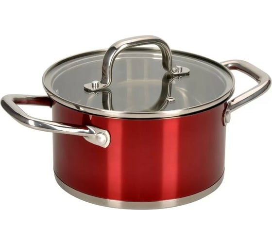 Изображение товара Кастрюля Regent inox 2.4л/18см с крышкой Linea STENDAL индукция 93-SD-03