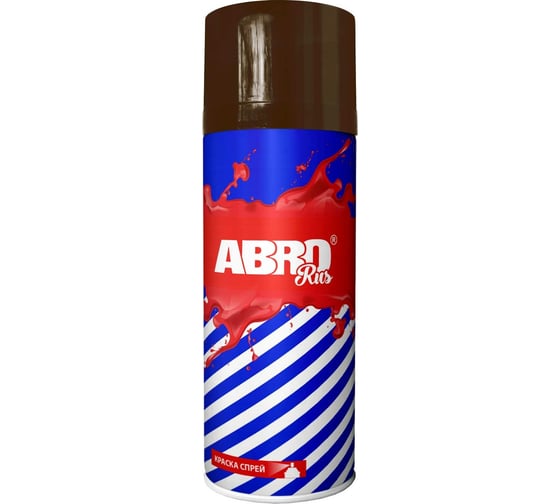 Изображение товара Краска-спрей ABRO Rus № 135 (светло-коричневая; 473 мл; 1 шт) SPO-135-R