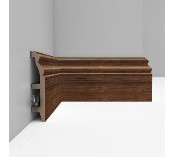 Изображение товара Плинтус напольный Decomaster 100x22x2400 мм D232-74 ДМ