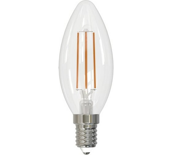 Изображение товара Светодиодная лампа Volpe LED-C35-6W/4000K/E14/CL/SLF UL-00008329