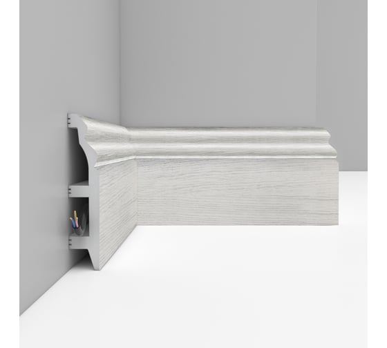 Изображение товара Плинтус напольный Decomaster 100x22x2400 мм D232-84 ДМ