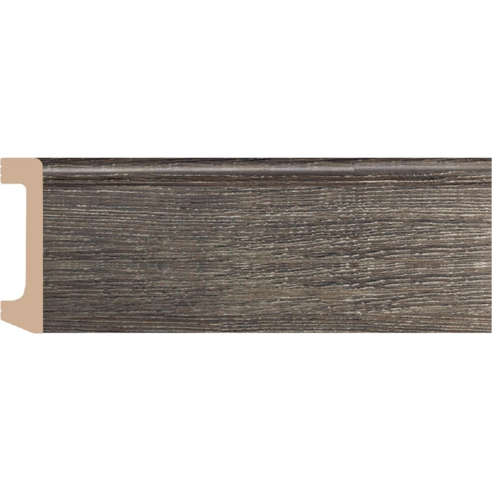 Напольный плинтус Decomaster портал firelight forte wood classic камень коричневый шпон темный дуб нс 1292149