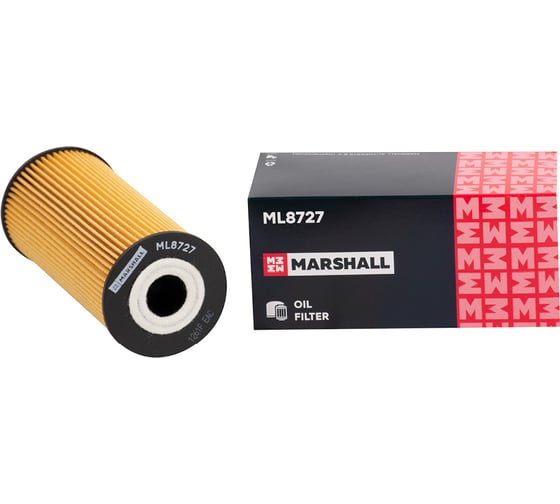 Изображение товара Фильтр масляный Audi A6 (C5) 00-, Skoda Octavia I (A4) 96-, VW Crafter I 06- / Passat (B5, B6) MARSHALL ML8727