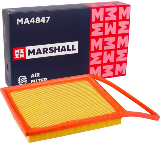 Изображение товара Фильтр воздушный Citroen C5 II 10-, Mitsubishi ASX 15-, Peugeot 207 06- / 308 I, II 10- MARSHALL MA4847