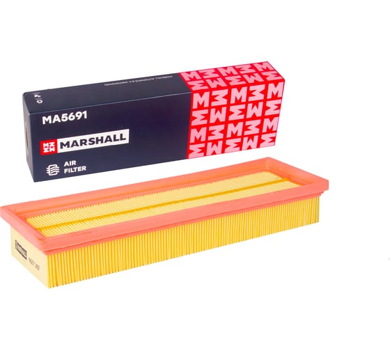 Изображение товара Фильтр воздушный Citroen Berlingo I 96-, Peugeot 207 06- / 301 13- / Partner 96- MARSHALL MA5691