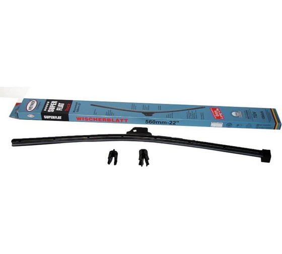 Изображение товара Щетка стеклоочистителя Heyner бескаркасная, грузовая, 22"/56 см 133900