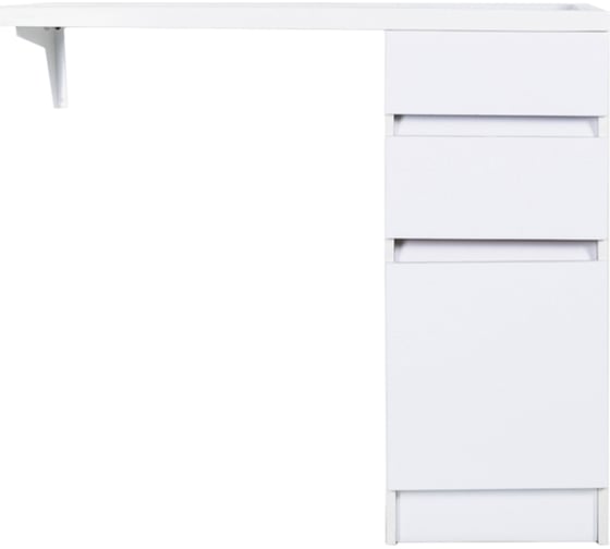 Изображение товара Напольная тумба с правой раковиной под стиральную машину ORANGE OPTIMA OP-40TUW+RAR