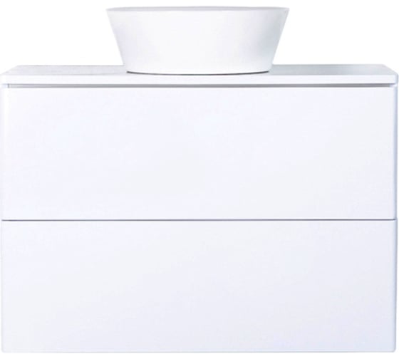 Изображение товара Подвесная тумба с раковиной ORANGE Otto Ot-75TuMDF+B08-360W