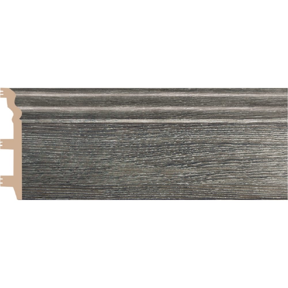 Напольный плинтус Decomaster портал firelight forte wood 30 камень коричневый шпон темный дуб нс 1292164