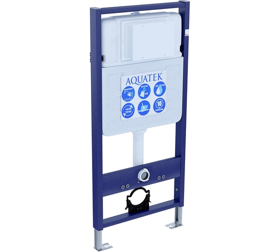 Изображение товара Монтажная рама для подвесного унитаза AQUATEK 1130х500х100+звукоизоляционная прокладка INS-0000012 00000119395