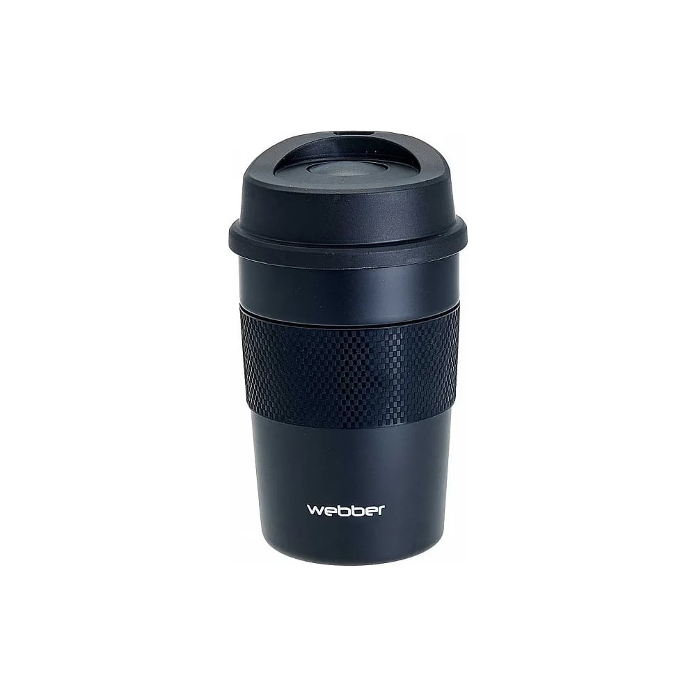 Изображение товара Вакуумная термокружка Webber BE-6042 380 мл черная длительное хранение тепла