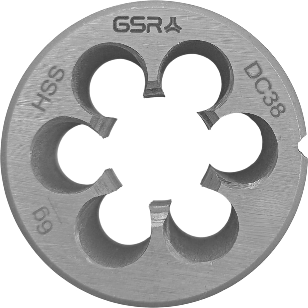 Изображение товара Плашка круглая GSR М30 метрическая резьба HSSG DIN EN 22568 (DIN 223) B 6g B00402330 Изображение товара Плашка круглая GSR М30 метрическая резьба HSSG DIN EN 22568 (DIN 223) B 6g B00402330