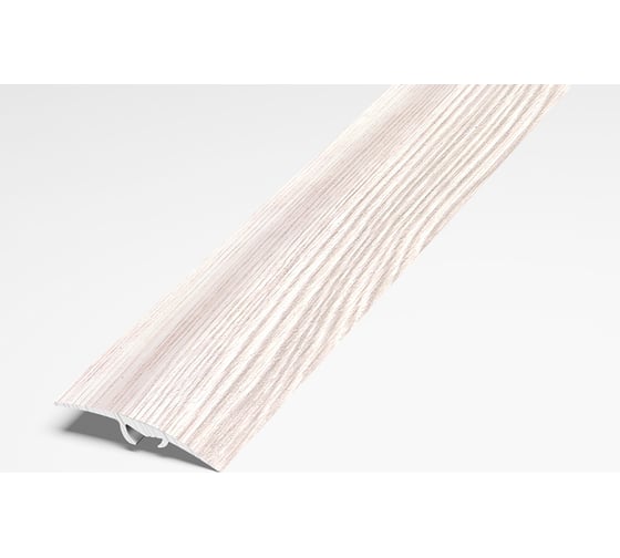 Изображение товара Порог для пола алюминиевый разноуровневый GRACE 41 мм 0,9 м Ривьера айс УТ000065846