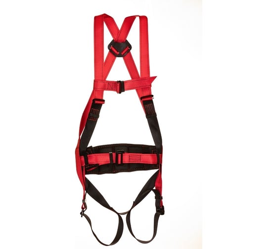 Изображение товара Страховочная привязь с наплечными и набедренными лямками МОЛОТ ремень, кушак СПР 2 Ж