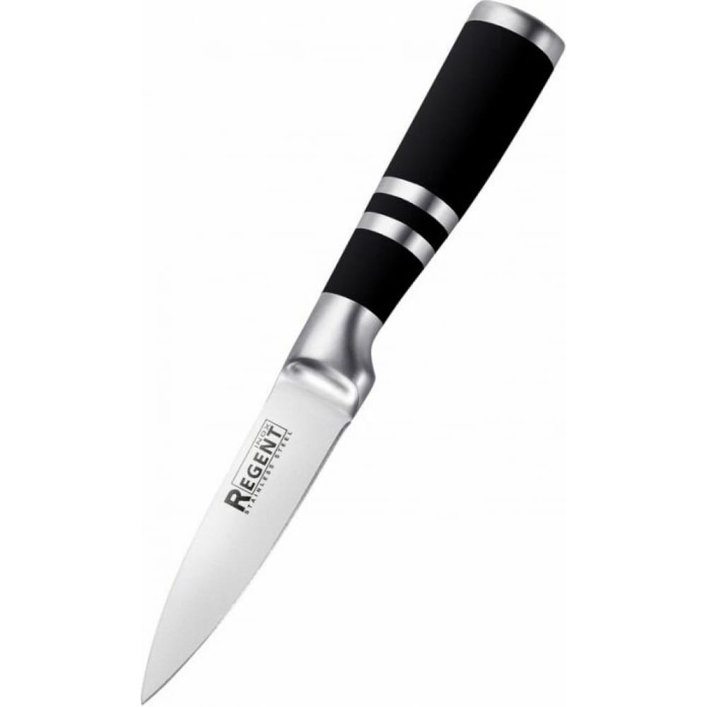 Нож для овощей Regent inox нож кухонный daniks эконом для овощей нержавеющая сталь 9 см рукоятка пластик yw a054 pa