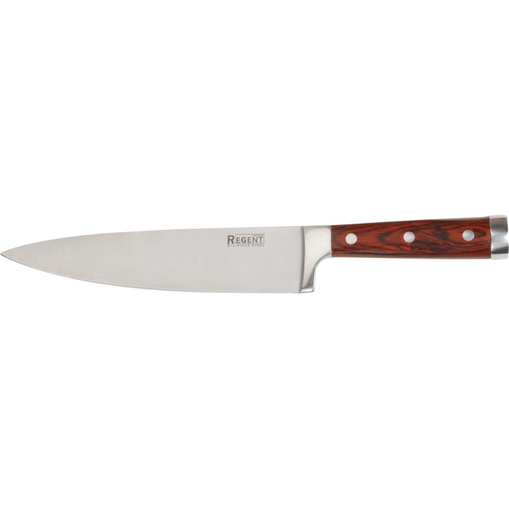 Нож-шеф Regent inox нож шеф разделочный regent inox pimento длина 20 32 см
