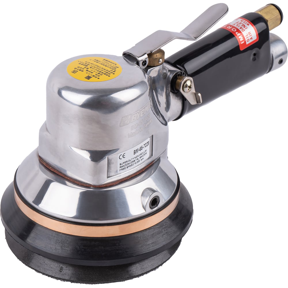 Изображение товара Пневмошлифмашина орбитальная BYEMAX BM-65-7028 профессиональная 125 мм