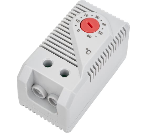 Изображение товара Термостат нормально-замкнутый с креплением 0-60°C для обогрева Cabeus KTO011