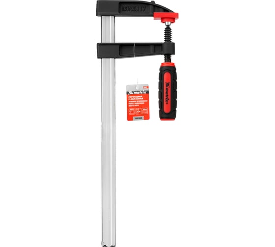 Изображение товара F-образная струбцина MATRIX 300x80x380 мм 20406