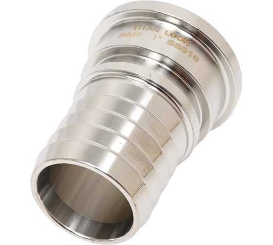 Изображение товара Штуцер TITAN LOCK 1in, конический под рукав SMS 1" нерж. 316L TL1CONSS-S