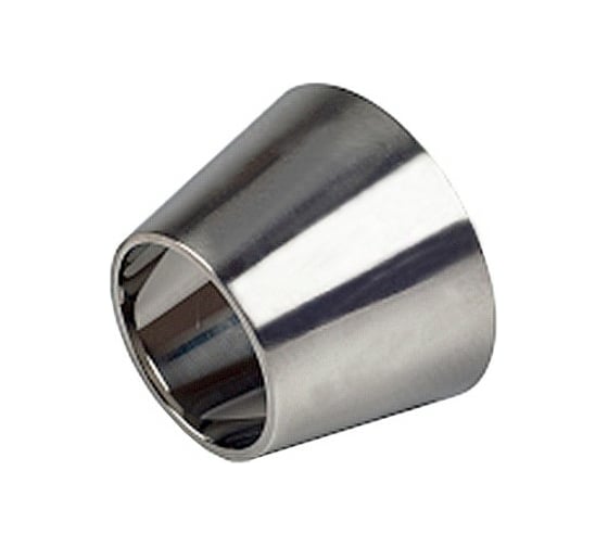 Изображение товара Переходник концентрический приварной TITAN LOCK DN 15 x DN 10, нержавеющая сталь 316 TLWR15-10SS