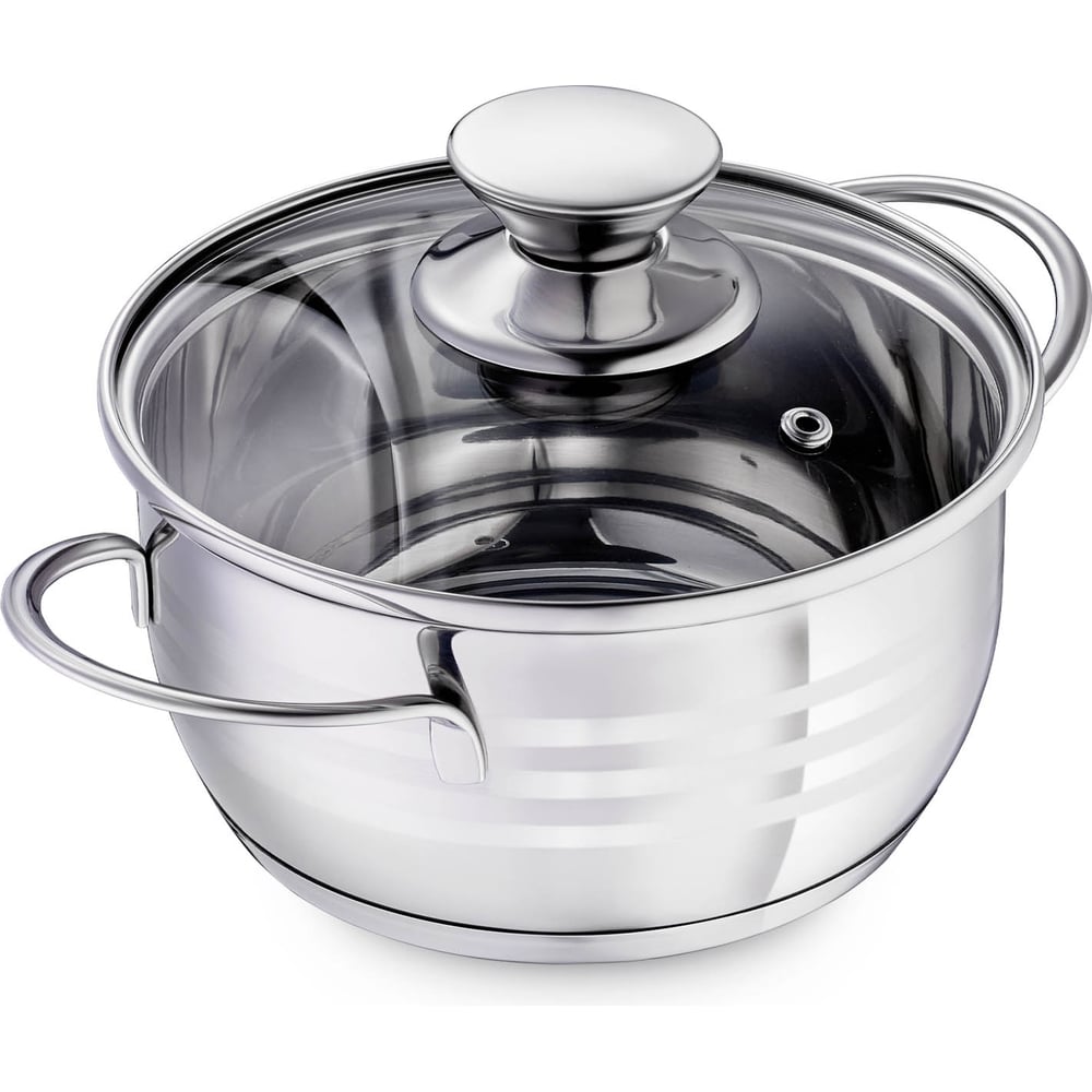 Стальные  Все инструменты Кастрюля Regent inox Linea BIMBO vitro 93-BIMv-05