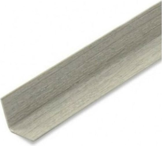 Изображение товара Внутренний угол РУССКИЙ ПРОФИЛЬ 20х20 мм, 0.9 м, ясень серый, 10 шт. 4620017685692