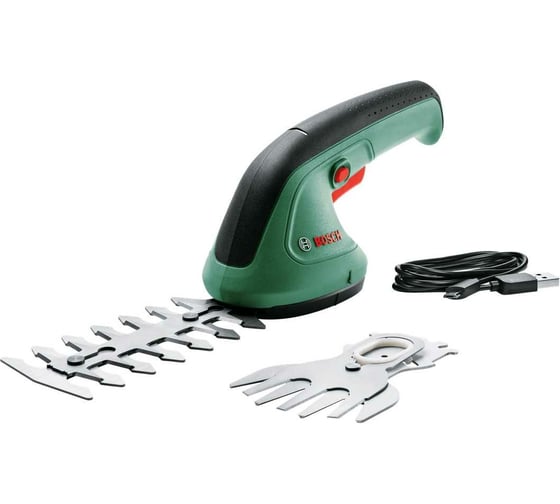 Изображение товара Аккумуляторные ножницы для травы и кустов Bosch EasyShear 0600833303