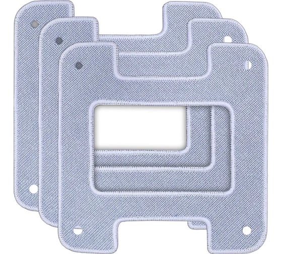 Изображение товара Чистящие салфетки HOBOT 2S серые, 3 шт в упаковке HB200P8002