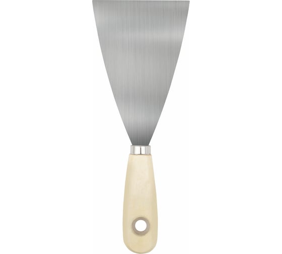 Изображение товара Шпатель Biber БИБЕР 35107 с деревянной рукояткой 75 мм (12/240) тов-209283