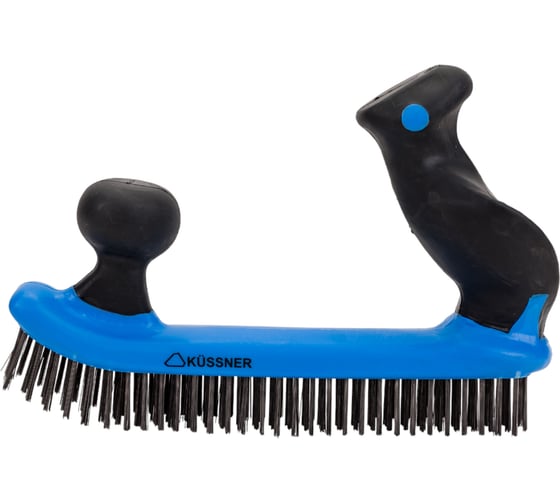 Изображение товара Проволочная щетка HARDY 5-рядная, углеродистая сталь, двойная ручка 2К 1001-312405