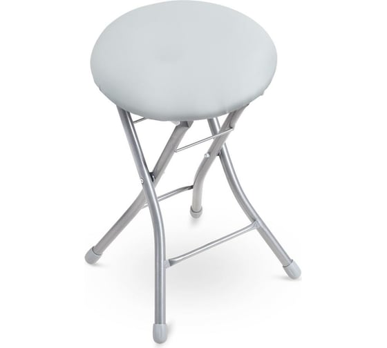 Изображение товара Складной табурет Nika светло-серый ТБСК2/2