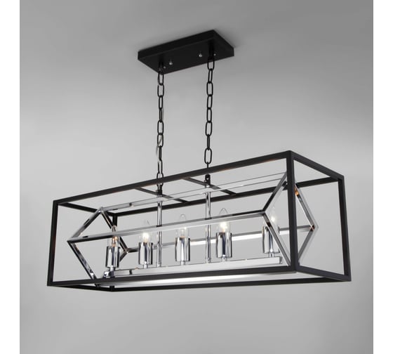 Изображение товара Подвесной светильник Eurosvet 70122 5 черный a052335