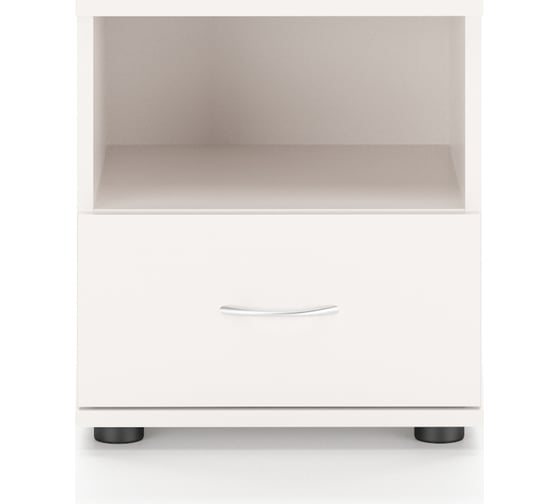 Изображение товара Прикроватная тумба ФЕЛИКС 40x38.6x44.5 белый ПК-МКП-ТМК40Х39Я1-В1-76