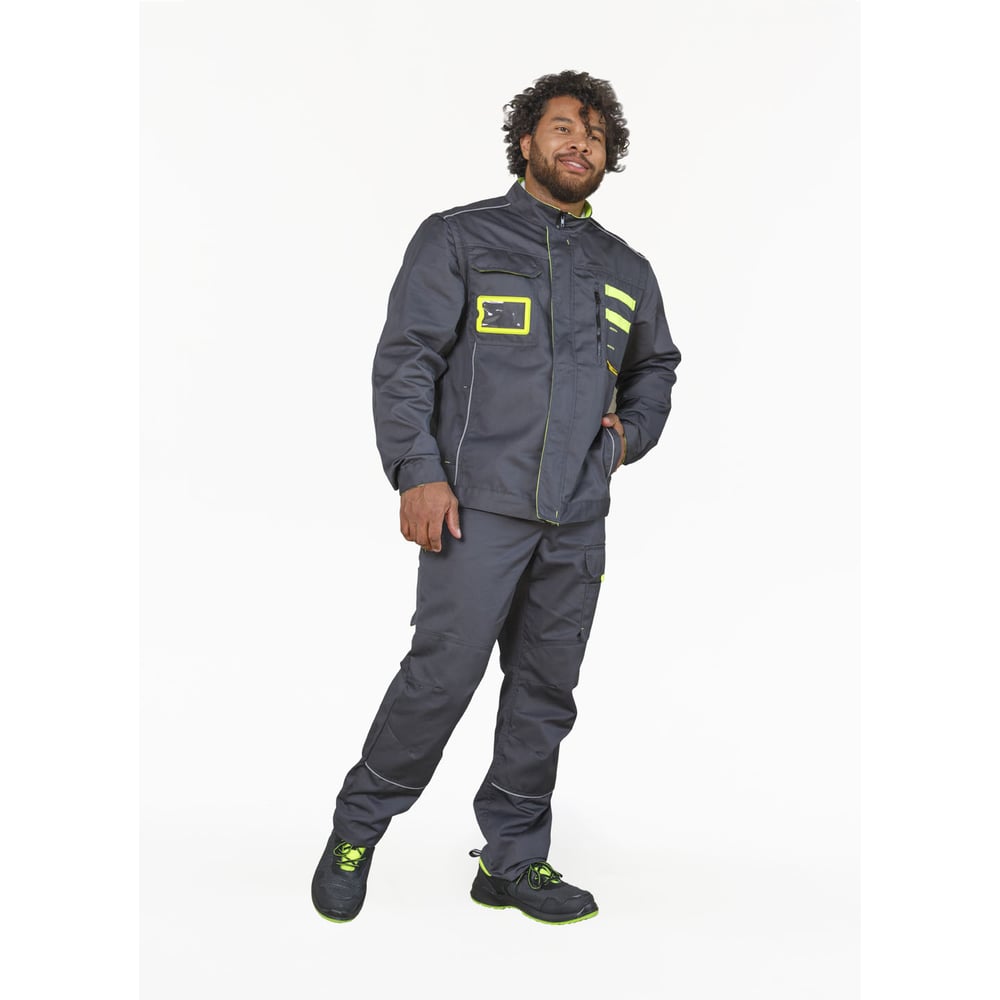 Изображение товара Костюм NEXT от СОЮЗСПЕЦОДЕЖДА - графит/лимон, 56-58, рост 170-176