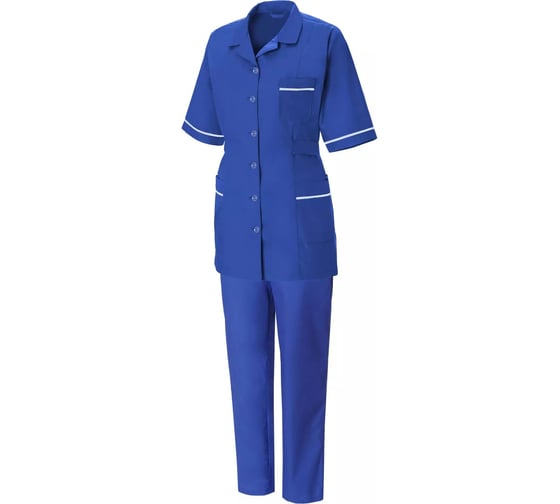 Изображение товара Женский костюм СОЮЗСПЕЦОДЕЖДА ВИТА васильковый, размер 56-58, рост 170-176 2000000163079