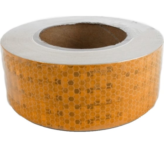 Изображение товара Светоотражающая самоклеящаяся лента СИМАЛЕНД желтая, 5 см х 25 м 2604175