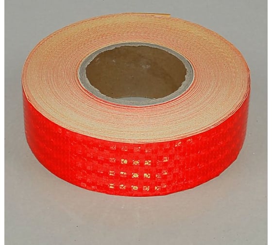 Изображение товара Светоотражающая самоклеящаяся лента СИМАЛЕНД красная, 5 см х 45 м 1404119